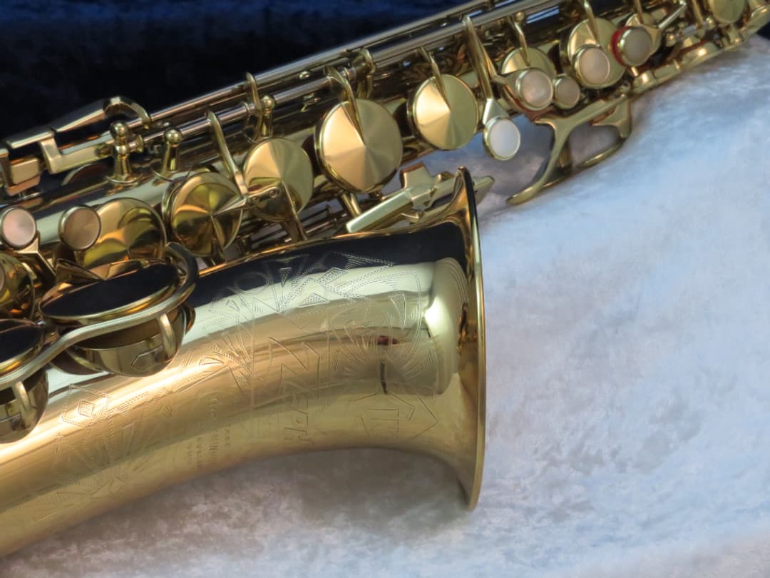 King Zephyr Alto Saxophone with Art Deco 1930's Serial #209874