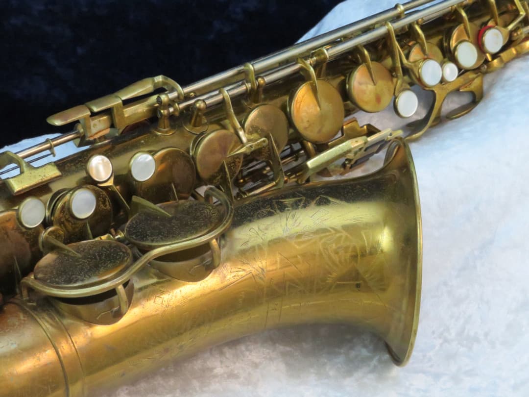 King Zephyr Alto Saxophone with Art Deco Serial #229856 King Zephyr Alto Saxophone with Art Deco Serial #229856