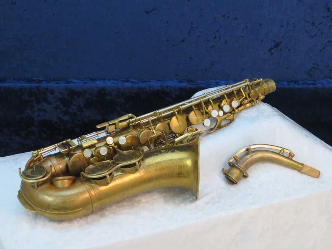 King Zephyr Alto Saxophone with Art Deco Serial #229856