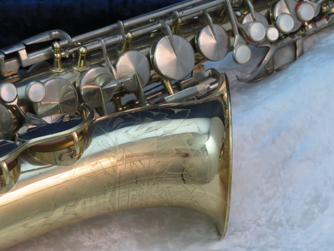 King Zephyr Alto Saxophone with Art Deco Serial #173355