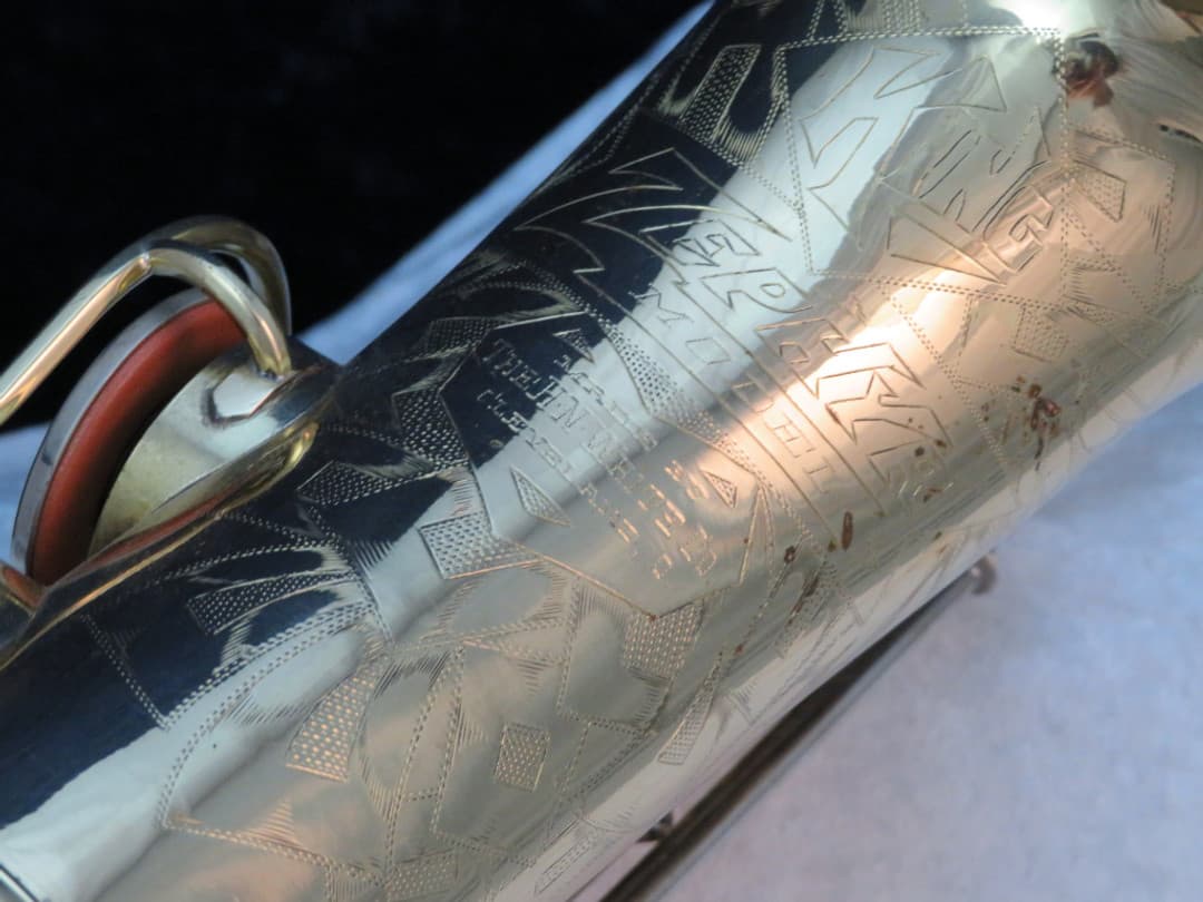King Zephyr Alto Saxophone with Art Deco Serial #173355