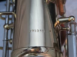 King Zephyr Alto Saxophone with Art Deco Serial #173355 King Zephyr Alto Saxophone with Art Deco Serial #173355