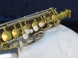 King Super 20 Silversonic Two Tone Alto Saxophone 1960's Serial #408685 King Super 20 Silversonic Two Tone Alto Saxophone 1960's Serial #408685