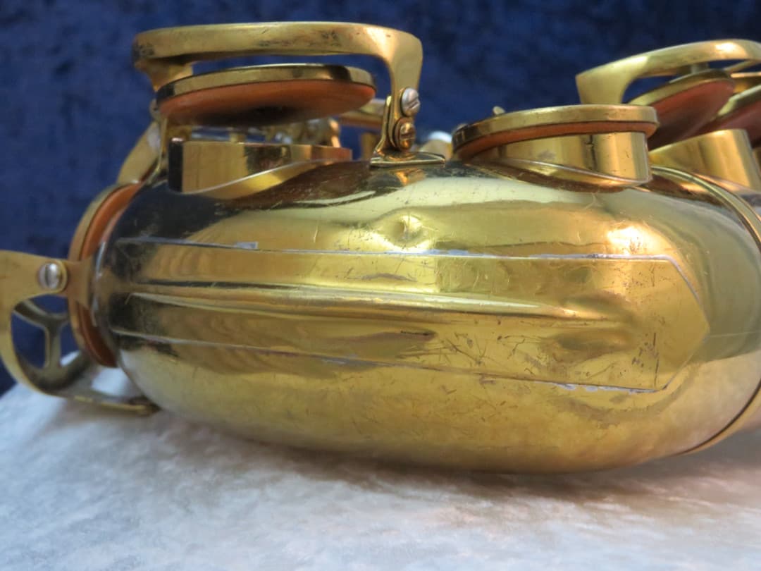 King Super 20 Silversonic Two Tone Alto Saxophone 1960's Serial #408685