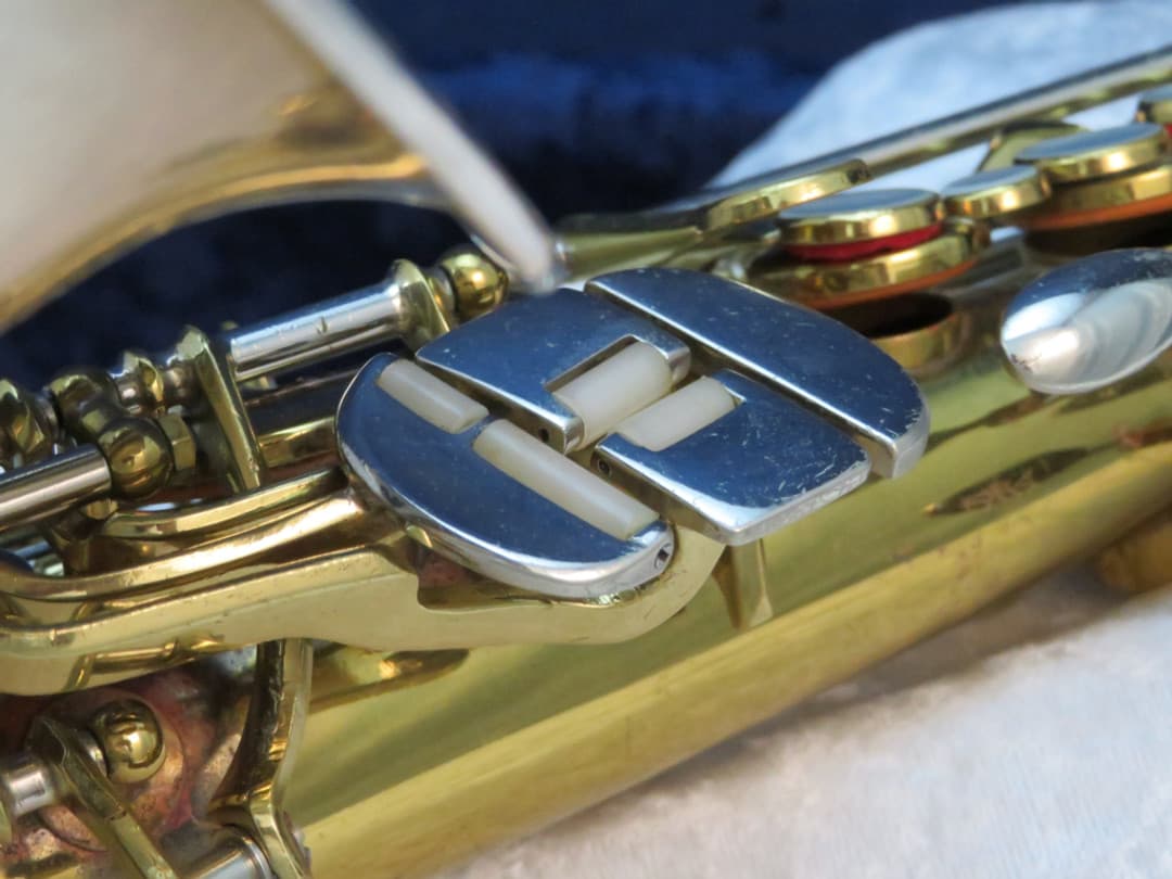 King Super 20 Silversonic Two Tone Alto Saxophone 1960's Serial #408685