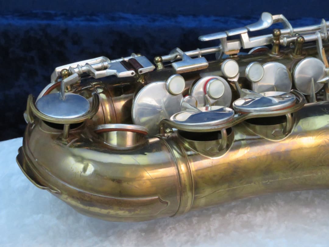 King New Voll-True Alto Saxophone 1930's Serial #145361