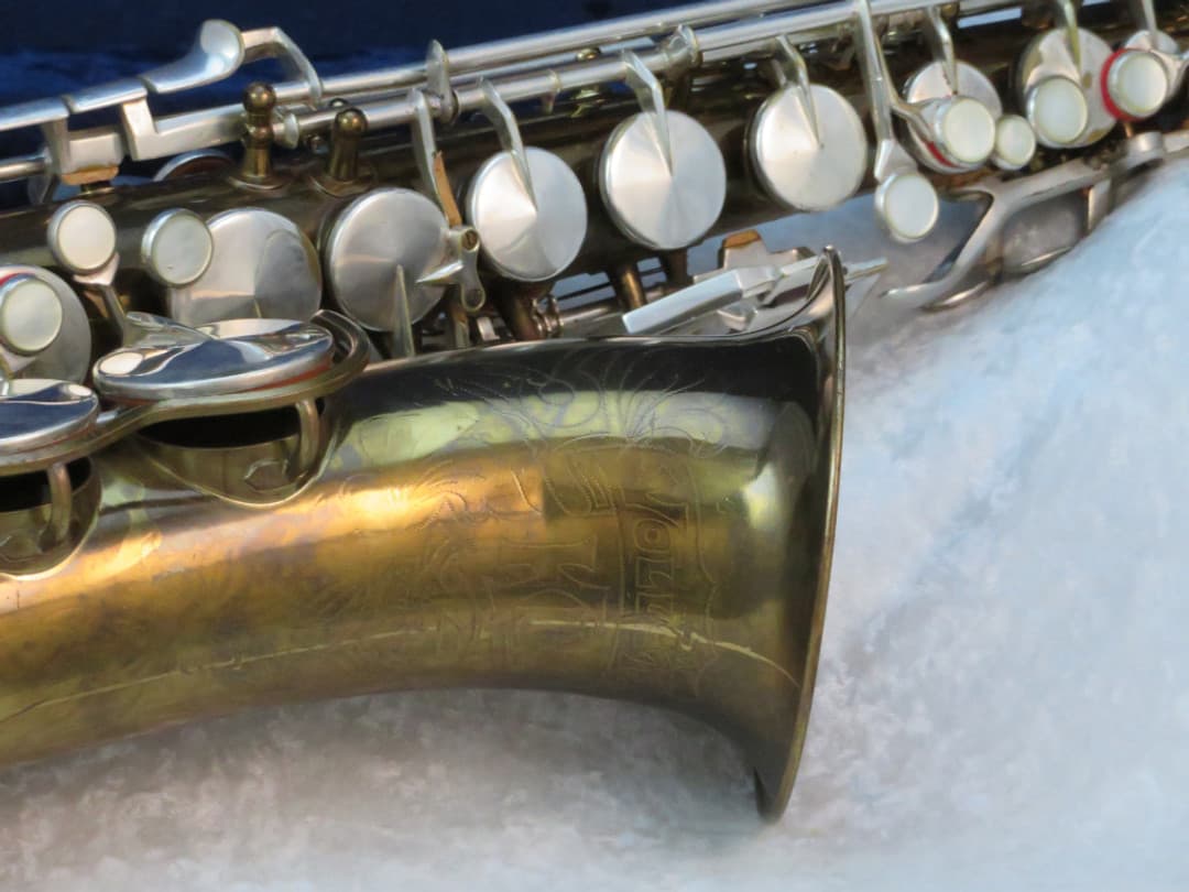 King New Voll-True Alto Saxophone 1930's Serial #145361