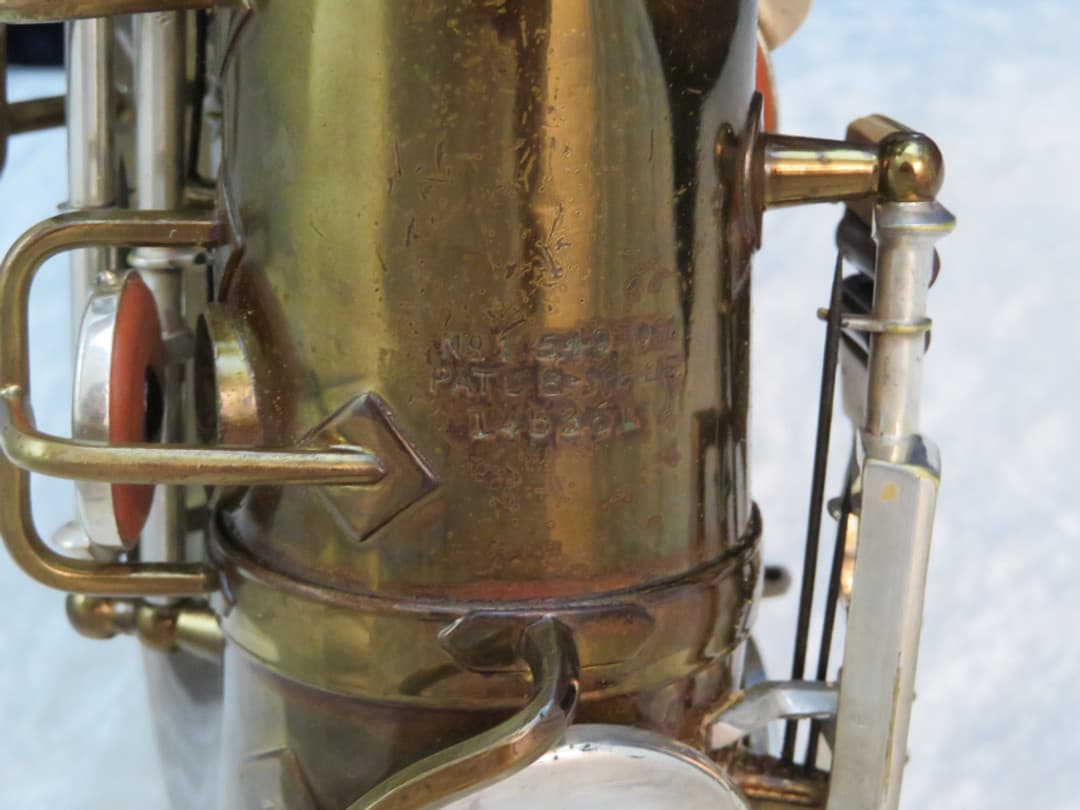 King New Voll-True Alto Saxophone 1930's Serial #145361