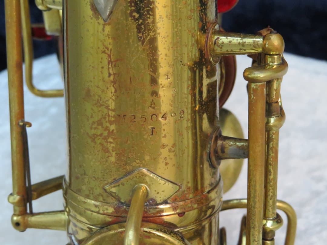 C.G. Conn Alto Saxophone 1932 Serial #M250492
