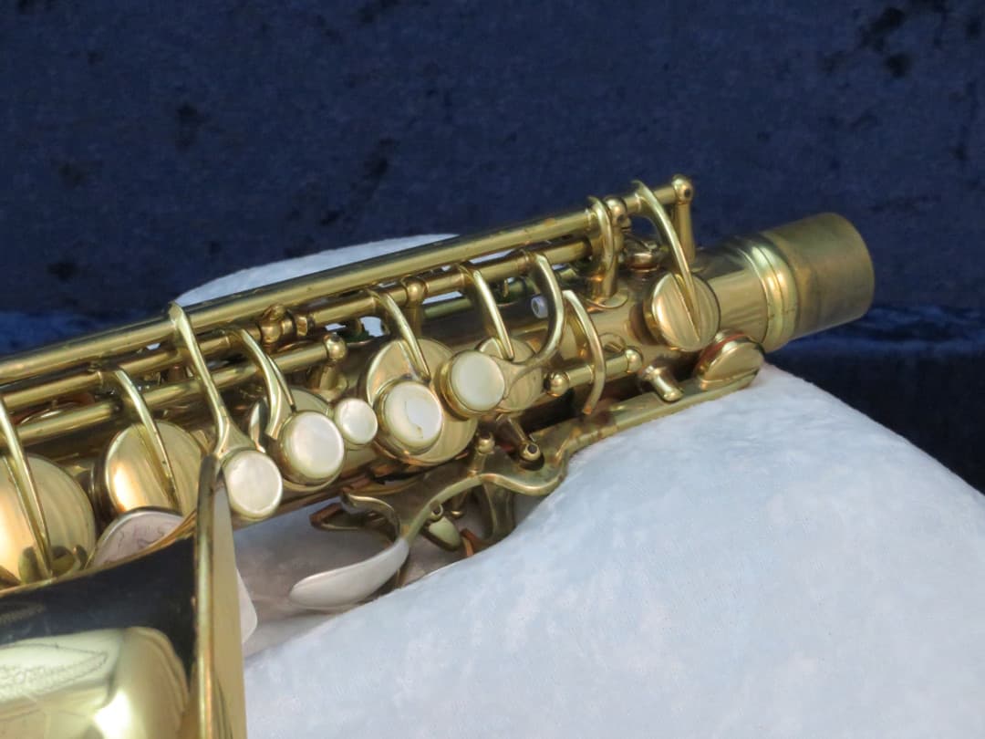 C.G. Conn Connqueror 26M VIII Alto Saxophone with Naked Lady 1937 Serial #279868