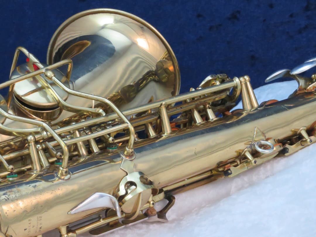 C.G. Conn Connqueror 26M VIII Alto Saxophone with Naked Lady 1937 Serial #279868