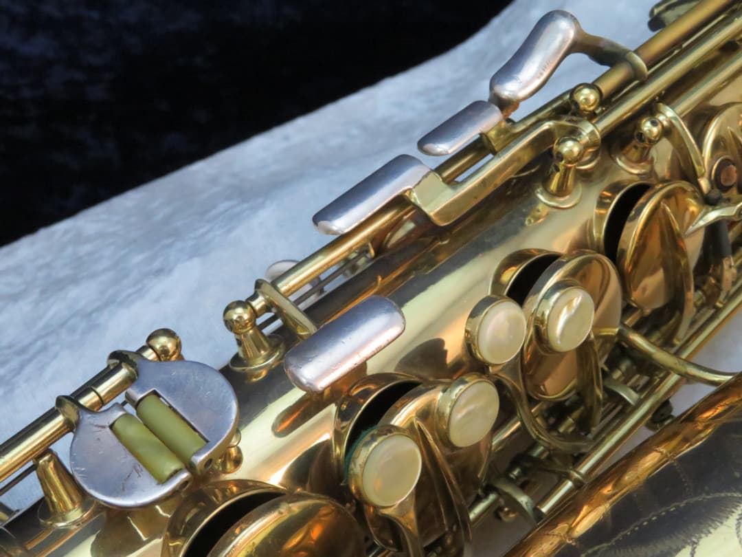 C.G. Conn Connqueror 26M VIII Alto Saxophone with Naked Lady 1937 Serial #279868