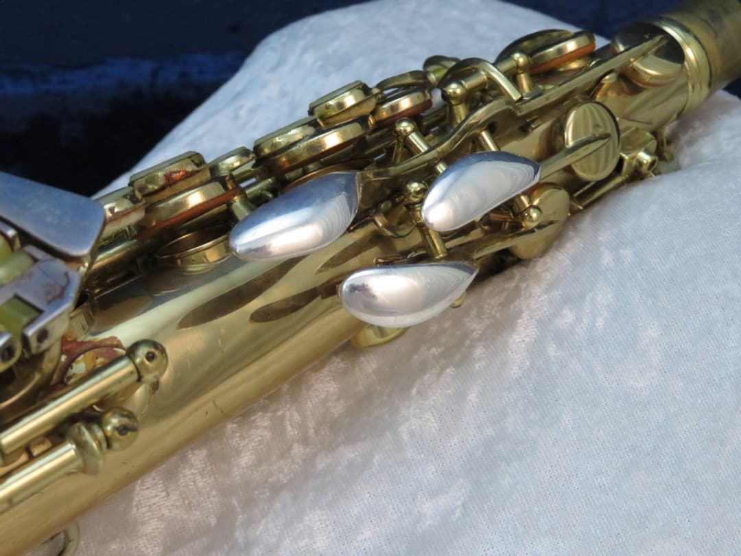 C.G. Conn Connqueror 26M VIII Alto Saxophone with Naked Lady 1937 Serial #279868