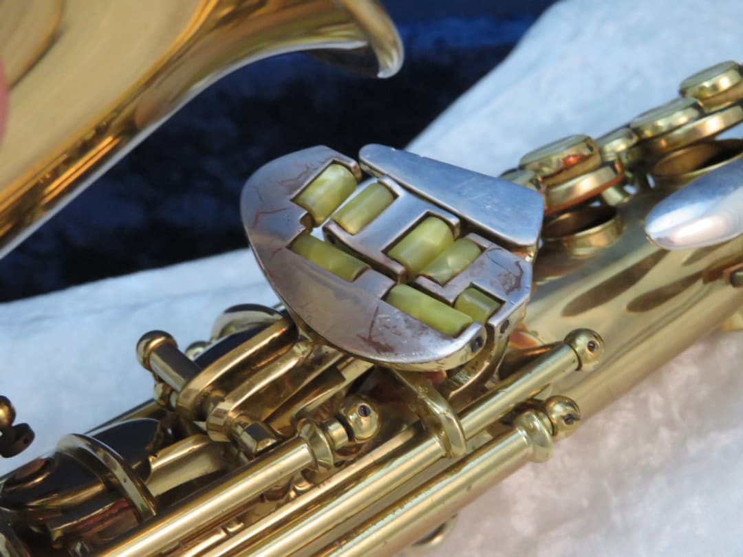 C.G. Conn Connqueror 26M VIII Alto Saxophone with Naked Lady 1937 Serial #279868