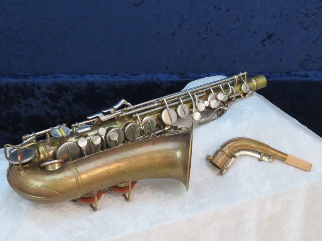 C.G. Conn 6M Alto Saxophone with Naked Lady 1955 Serial #535291
