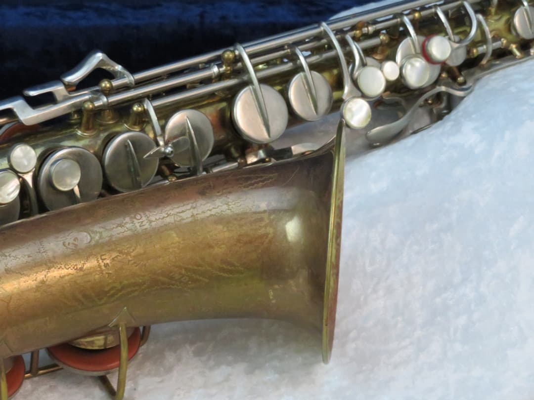 C.G. Conn 6M Alto Saxophone with Naked Lady 1955 Serial #535291