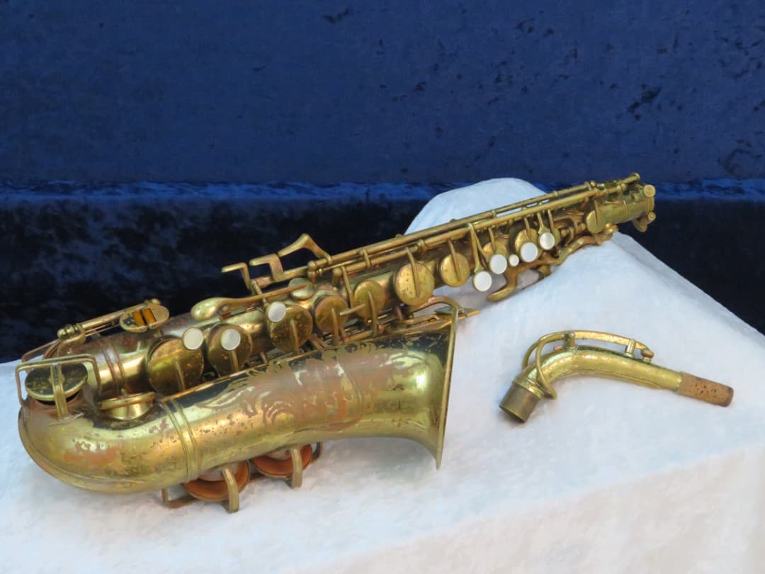 Buescher Aristocrat True Tone 140 Alto Saxophone 1951 Serial #346184