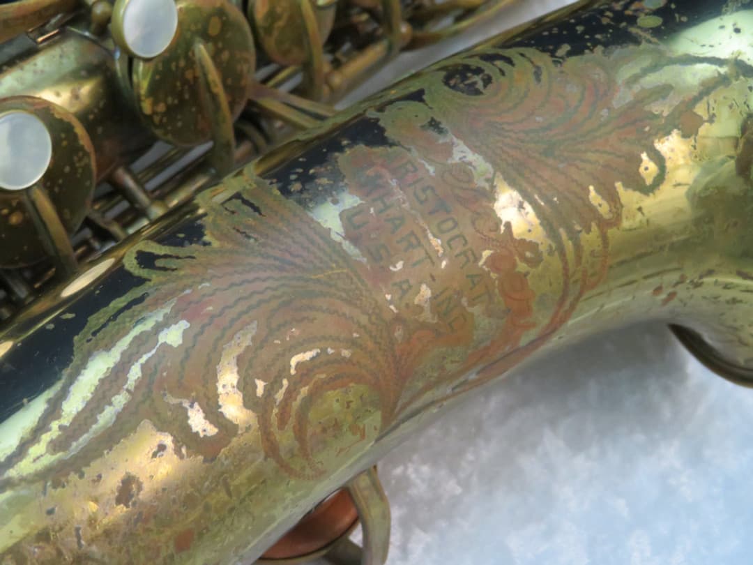 Buescher Aristocrat True Tone 140 Alto Saxophone 1951 Serial #346184