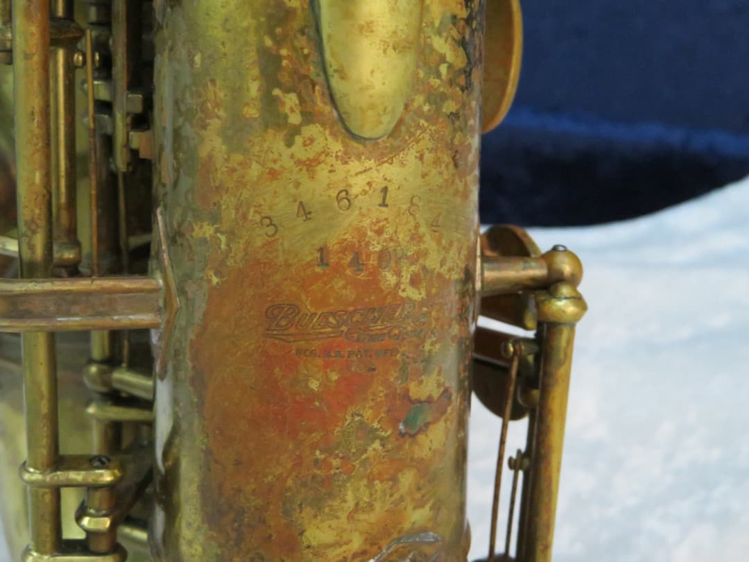 Buescher Aristocrat True Tone 140 Alto Saxophone 1951 Serial #346184