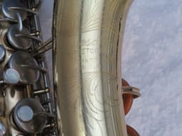Buescher Aristocrat 140 Alto Saxophone 1951 Serial #345876 Buescher Aristocrat 140 Alto Saxophone 1951 Serial #345876