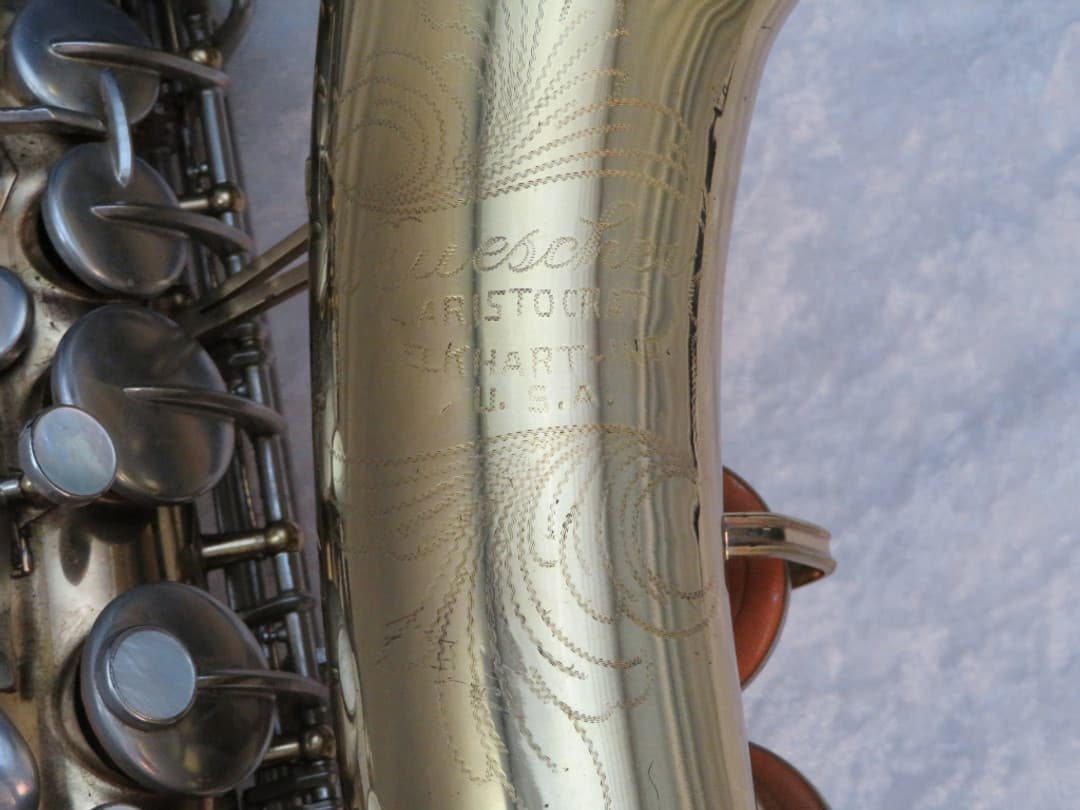 Buescher Aristocrat 140 Alto Saxophone 1951 Serial #345876