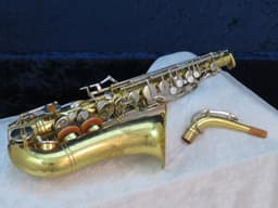 Buescher Aristocrat True Tone 141 Alto Saxophone 1950's Serial #355015 Buescher Aristocrat True Tone 141 Alto Saxophone 1950's Serial #355015