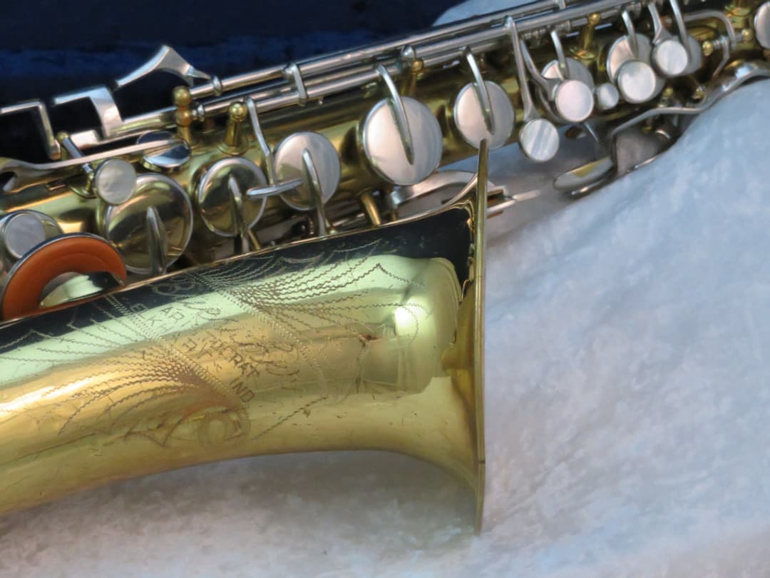 Buescher Aristocrat True Tone 141 Alto Saxophone 1950's Serial #355015