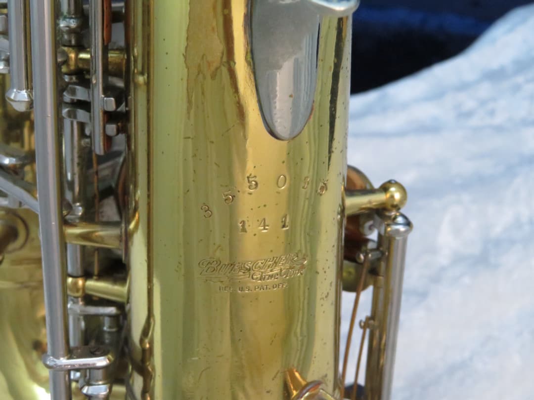 Buescher Aristocrat True Tone 141 Alto Saxophone 1950's Serial #355015
