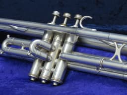 Cleveland The Cleveland Greyhound Silver Trumpet Serial #C28802 Cleveland The Cleveland Greyhound Silver Trumpet Serial #C28802