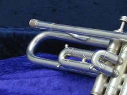 Cleveland The Cleveland Greyhound Silver Trumpet Serial #C28802 Cleveland The Cleveland Greyhound Silver Trumpet Serial #C28802