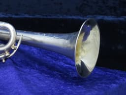 Cleveland The Cleveland Greyhound Silver Trumpet Serial #C28802 Cleveland The Cleveland Greyhound Silver Trumpet Serial #C28802