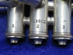 Cleveland The Cleveland Greyhound Silver Trumpet Serial #C28802 Cleveland The Cleveland Greyhound Silver Trumpet Serial #C28802