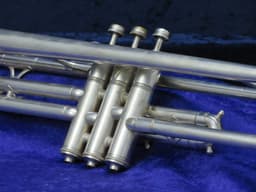 Cleveland The Cleveland Greyhound Silver Trumpet Serial #C28802 Cleveland The Cleveland Greyhound Silver Trumpet Serial #C28802
