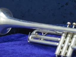 Cleveland The Cleveland Greyhound Silver Trumpet Serial #C28802 Cleveland The Cleveland Greyhound Silver Trumpet Serial #C28802