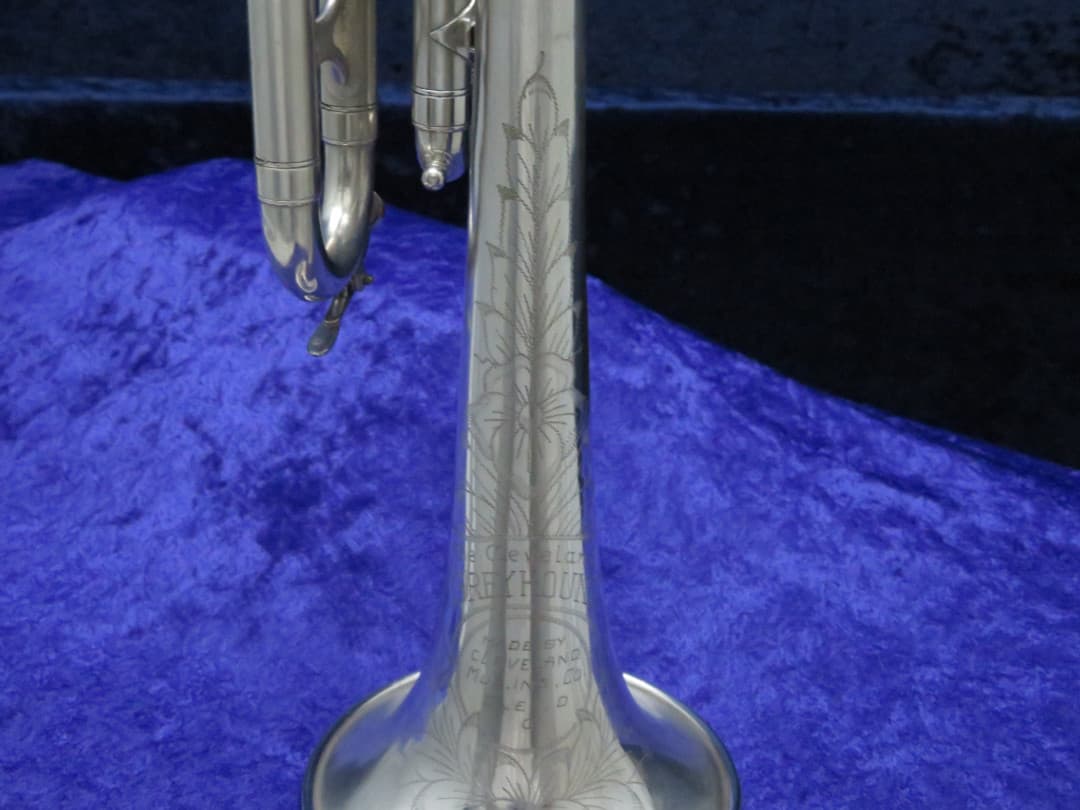 Cleveland The Cleveland Greyhound Silver Trumpet Serial #C28802