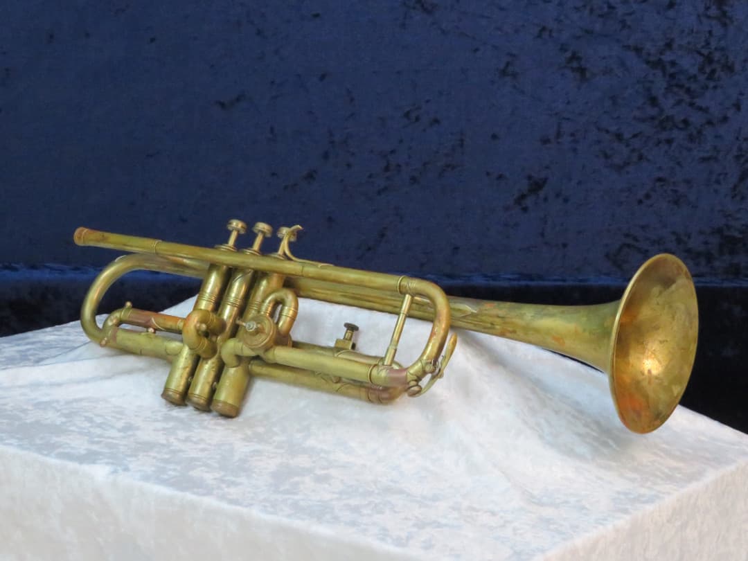 Couesnon Bb/A Trumpet 1900's Serial #23 Couesnon Bb/A Trumpet 1900's Serial #23