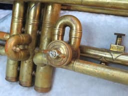 Couesnon Bb/A Trumpet 1900's Serial #23 Couesnon Bb/A Trumpet 1900's Serial #23