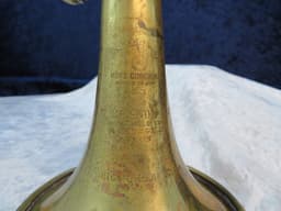 Couesnon Bb/A Trumpet 1900's Serial #23 Couesnon Bb/A Trumpet 1900's Serial #23