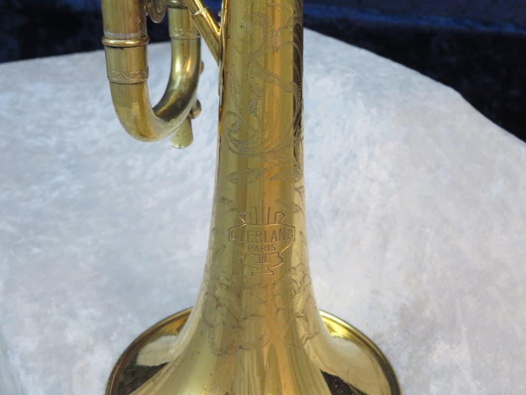 Leblanc Paris Gold Plated Model 707 Sonic Trumpet Serial #11093