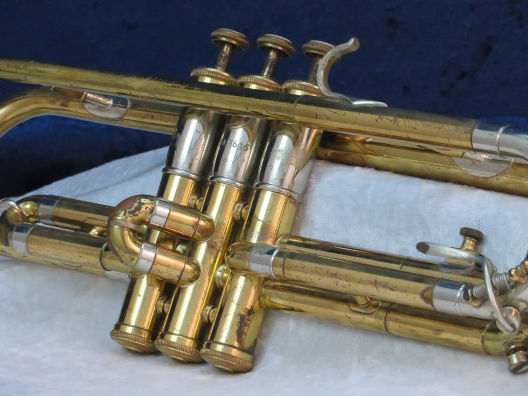 Olds Studio Model Two Tone Trumpet 1950's Serial #149616