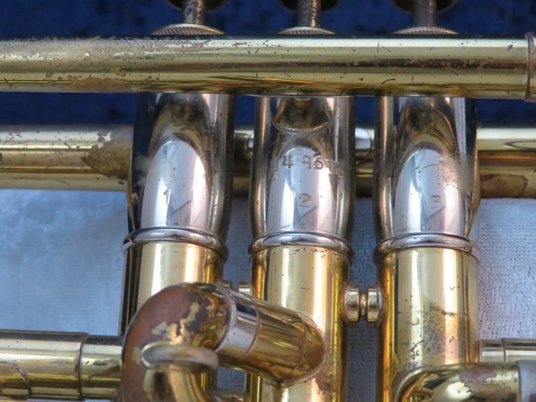Olds Studio Model Two Tone Trumpet 1950's Serial #149616