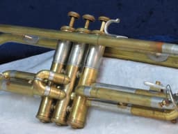 Olds Studio Model Two Tone Trumpet 1940's Serial #35016 Olds Studio Model Two Tone Trumpet 1940's Serial #35016