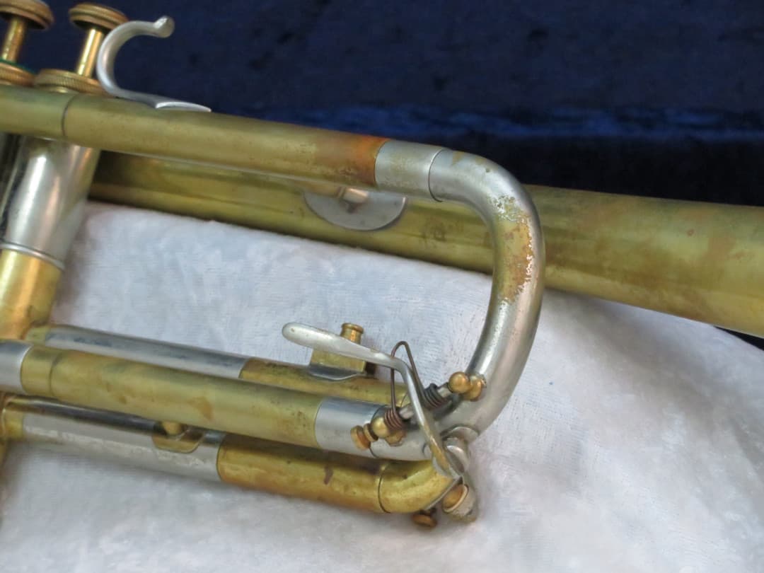 Olds Studio Model Two Tone Trumpet 1940's Serial #35016