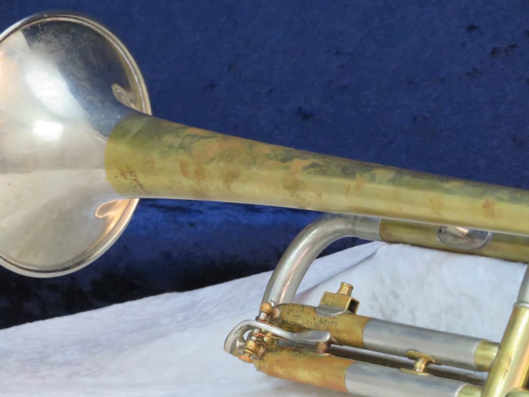 Olds Studio Model Two Tone Trumpet 1940's Serial #35016