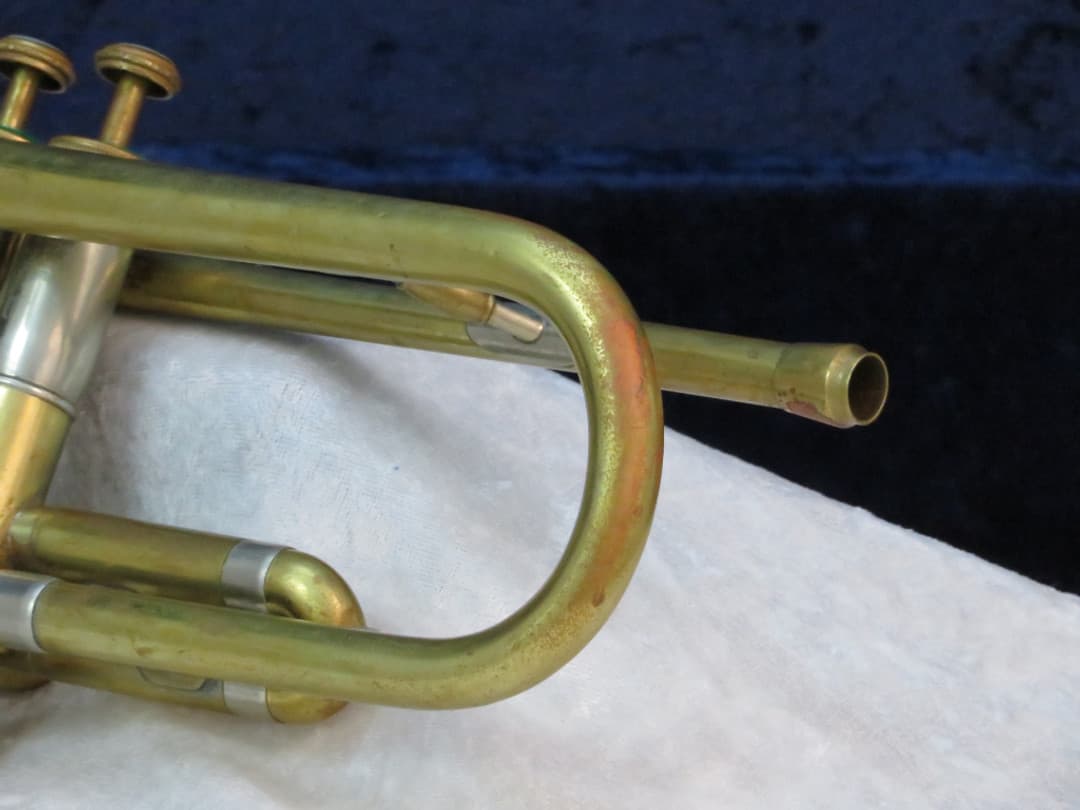 Olds Studio Model Two Tone Trumpet 1940's Serial #35016