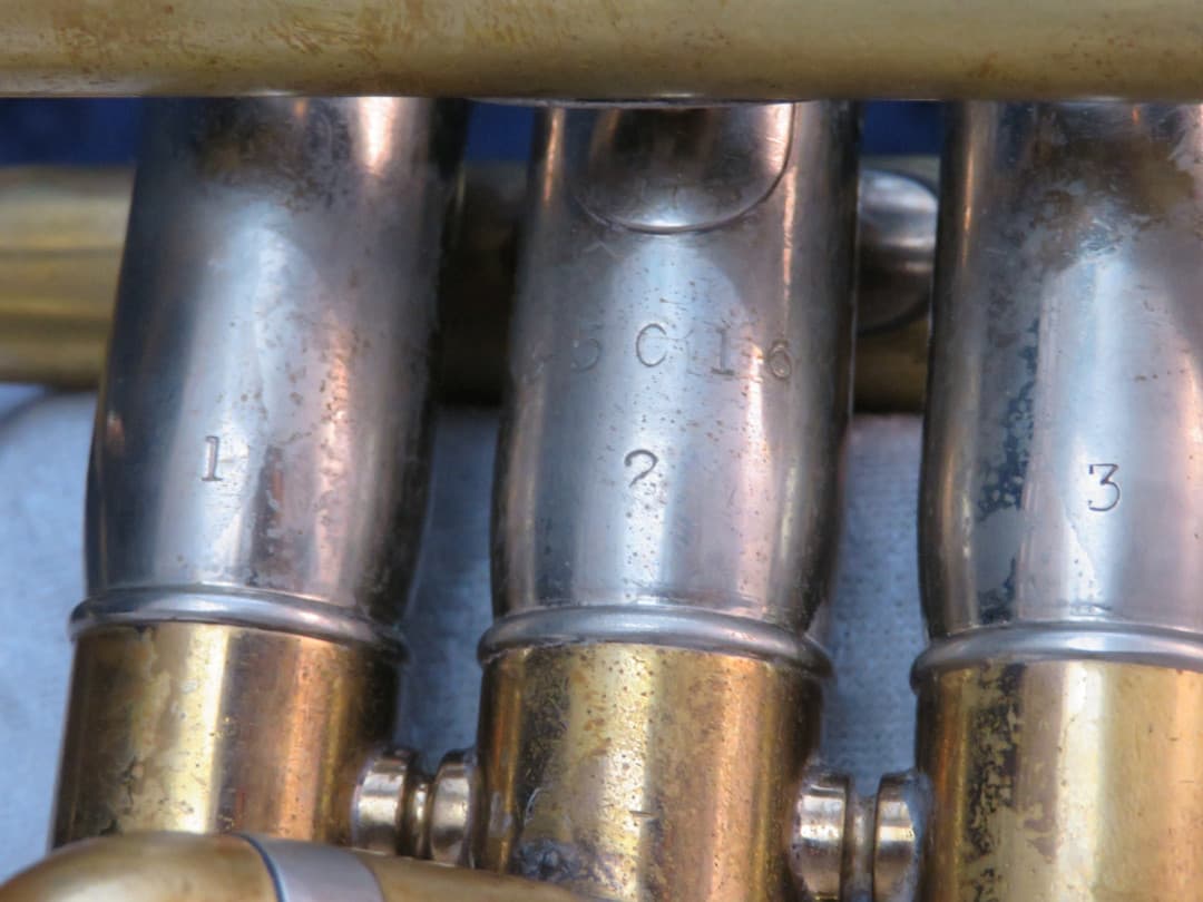 Olds Studio Model Two Tone Trumpet 1940's Serial #35016