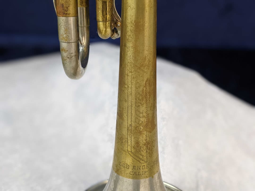 Olds Studio Model Two Tone Trumpet 1940's Serial #35016