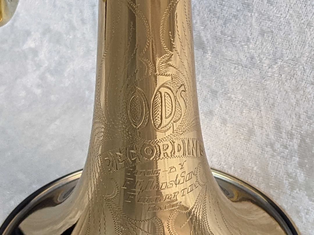 Olds Recording Model Tri Tone Trumpet 1954 Serial #147813