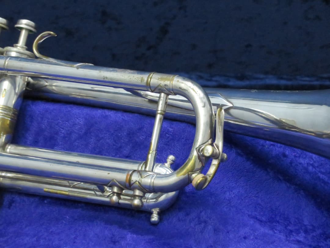 Kruspe German Silver Trumpet Serial#isi1762