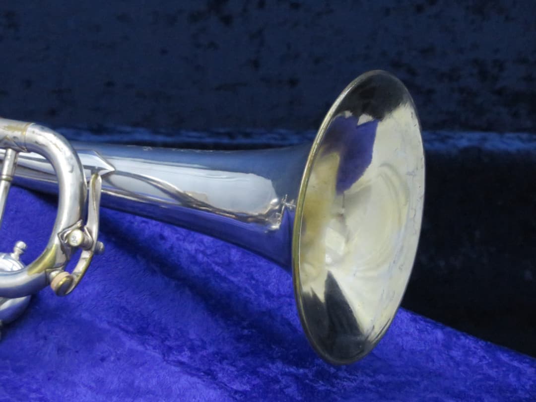 Kruspe German Silver Trumpet Serial#isi1762